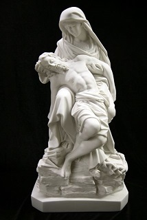 Pieta Statue Religious Mother Sorrow Statue of Michelangelos pieta Statue