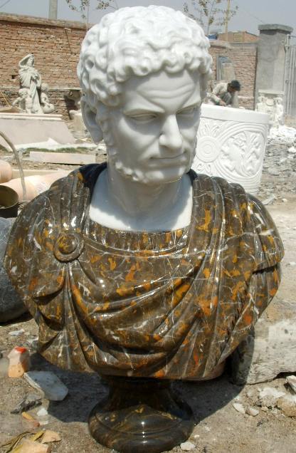 MArble bust of Roman Emperor Caracalla Famous Busts MArble torso Bust head 