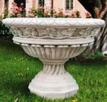 Grand Italian Vase Assisi planter  outdoor garden pottery