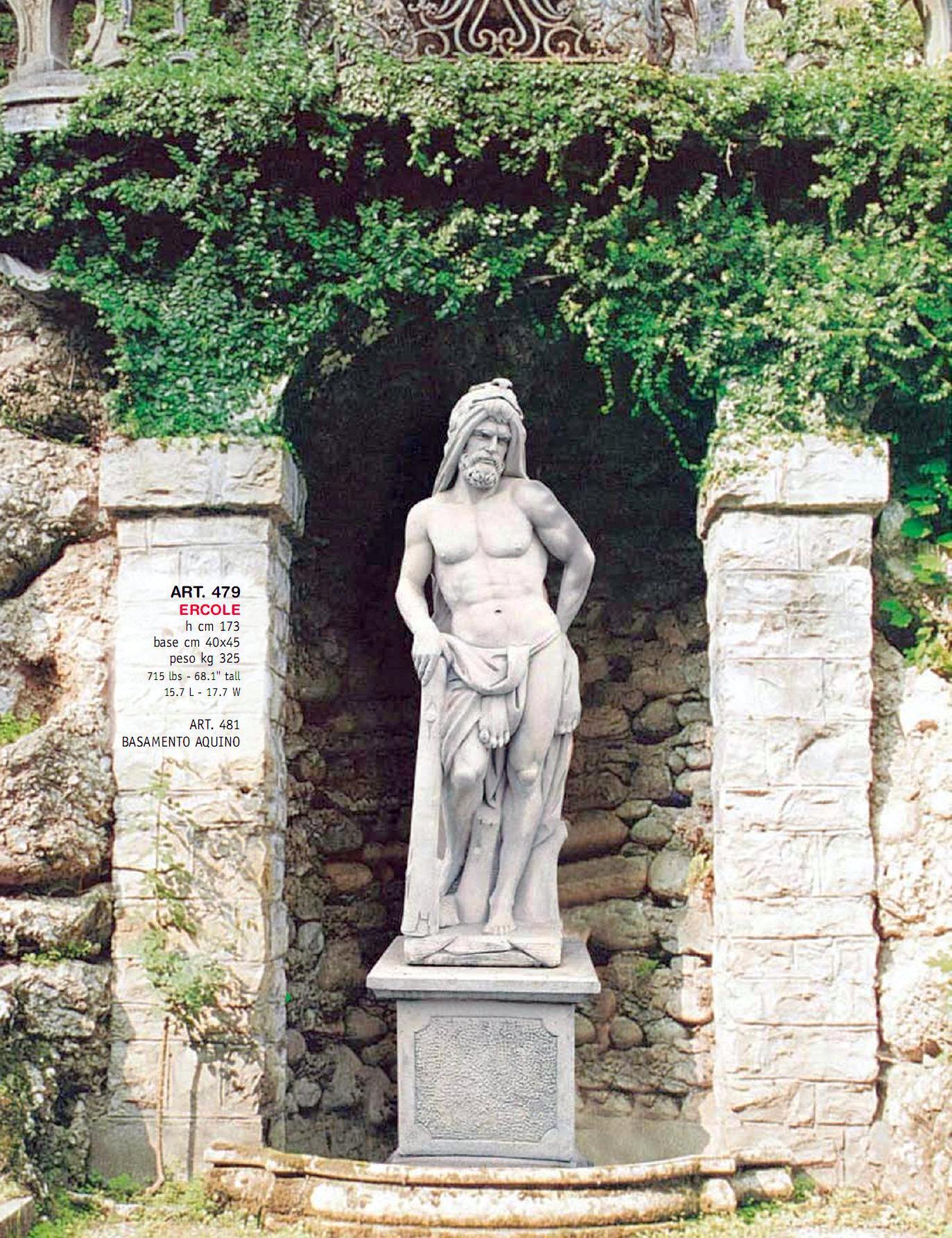 Hercules statue Greek God Statues Ancient Hercule  Statuary roman sculptures