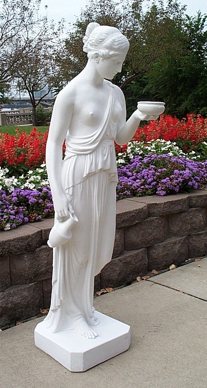 Hebe statue Goddess Hebe Statue Aphrodite sculpture