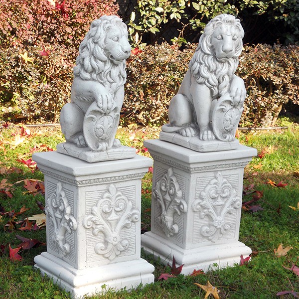 lions Statues Pedestal for Lions garden Lions statue 