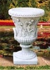 Romano Vase Flower Planter cast stone 