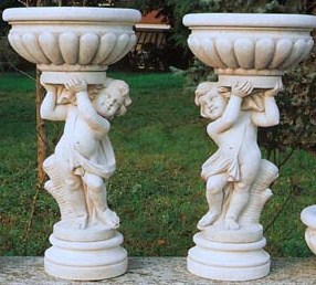 Set of Planters from Italy Atlante set pots 