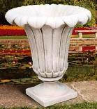 cast marble vase italy product 