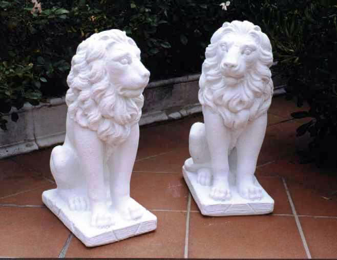 lion statues cast lion sculptures lions set statuyary roaring lions 