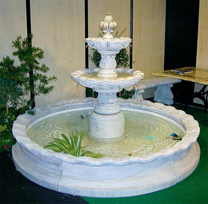 2 tiered fountain italian courtyard fountain for sale