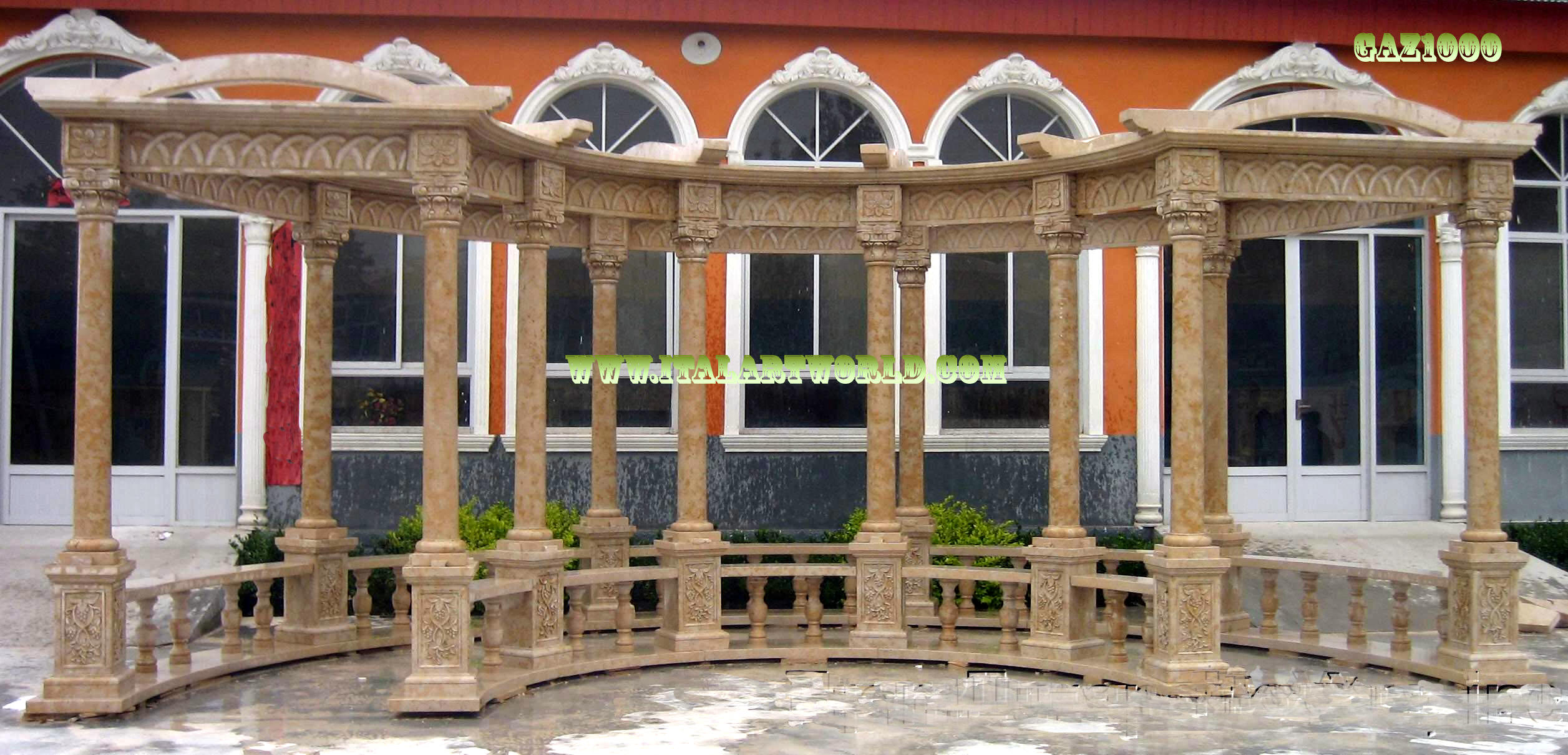 Outdoor Gazebo Marble Italian Gazebos Outdoor GAzebos 