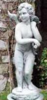 Cupid Statue Garden Angel Statuary marble cupid statue made Italy