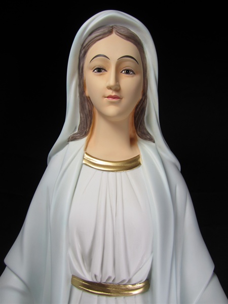 Catholic Statues, Catholic figure- Our Lady of Grace. Our Lady of Grace figures, Our lady of grace statues indoor. Our lady of grace marble outdoor-Virgin Mary-vittoria collection