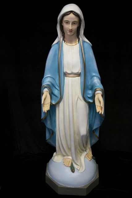 Catholic Statues, Catholic figure- Our Lady of Grace. Our Lady of Grace figures, Our lady of grace statues indoor. Our lady of grace marble outdoor-Virgin Mary-vittoria collection