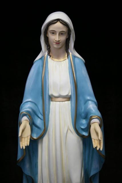 Catholic Statues, Catholic figure- Our Lady of Grace. Our Lady of Grace figures, Our lady of grace statues indoor. Our lady of grace marble outdoor-Virgin Mary-vittoria collection