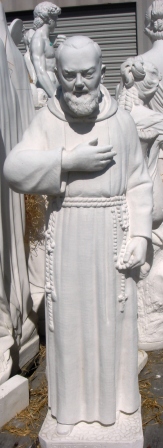 statue of padre pio garden statue italian religious statues